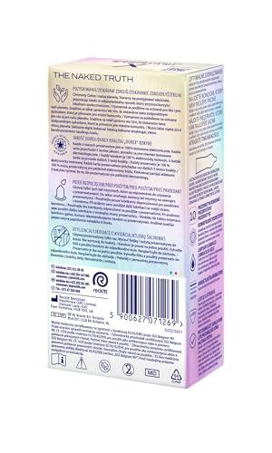 Durex Durex Invisible Condoms - Condoms Extra Thin for Intense Sensation During lovemaking (Extra Lubricated, 10 Condoms)