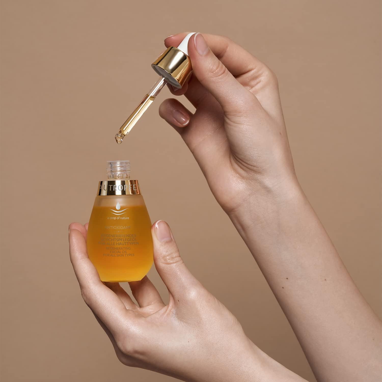 Tautropfen TAUTROPFEN Naturkosmetik, Regenerierendes Gesichtspflegel fr alle Hauttypen, 35 ml