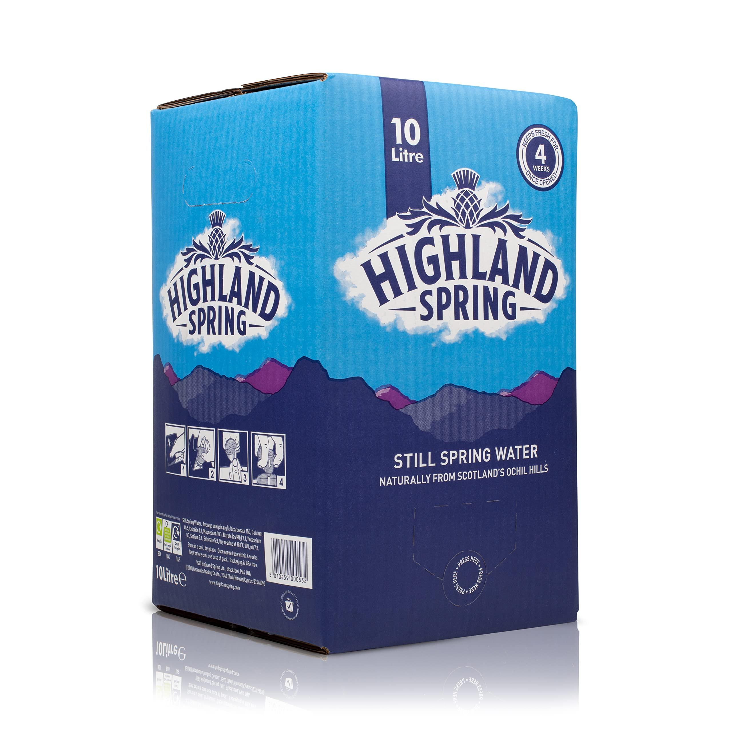 Highland Spring Highland Spring Boxed Still Spring Water, 10L