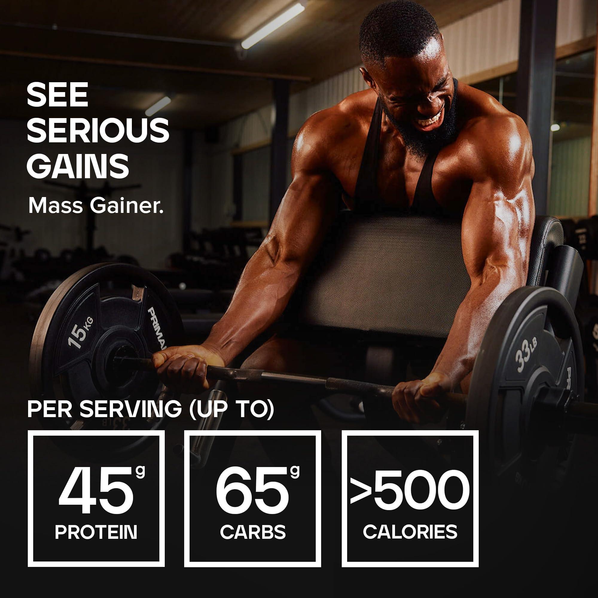 Bulk Bulk Mass Gainer, Protein Shake for Weight Gain, Chocolate Cookies, 1 kg, Packaging May Vary