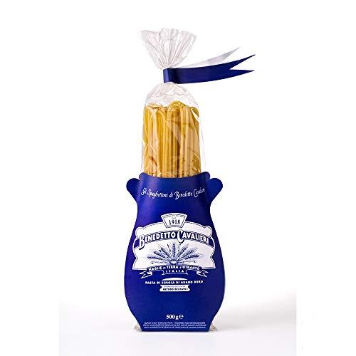 Pasta Pasta Pasta CAVALIERI Box Tasting Pasta 3.0 KG: SPAGHETTONI - RUOTE PAZZE - RIGATONI - MEZZE Maniche - LINGUINE - FUSILLI Handmade Product Made in Italy