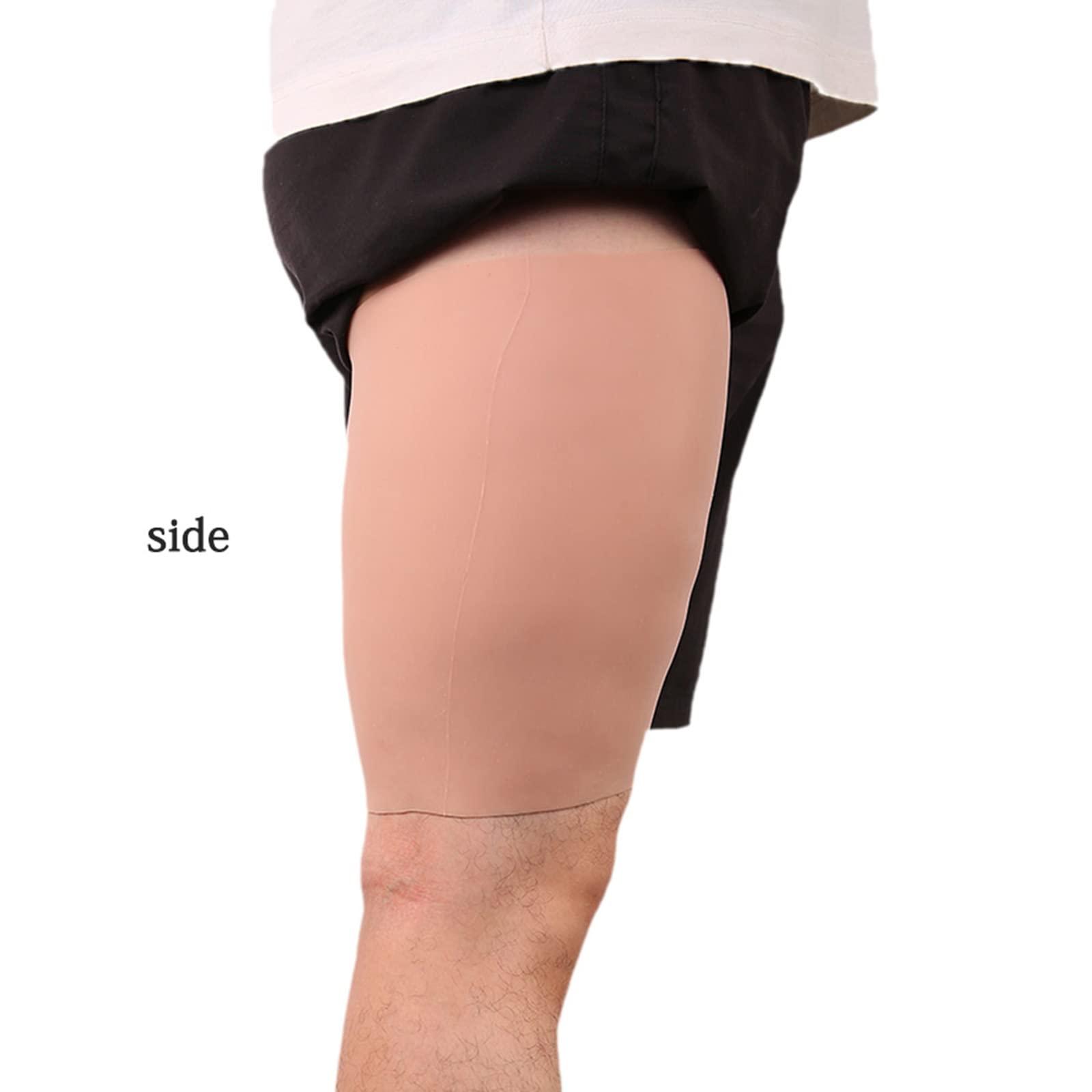 ZWSM ZWSM 1Pair/2600g Silicone Thigh Enhancer Leg Fake Realistic Rich Legfor Leg Scar Tattoo Birthmark Obscuring Thigh Correctors