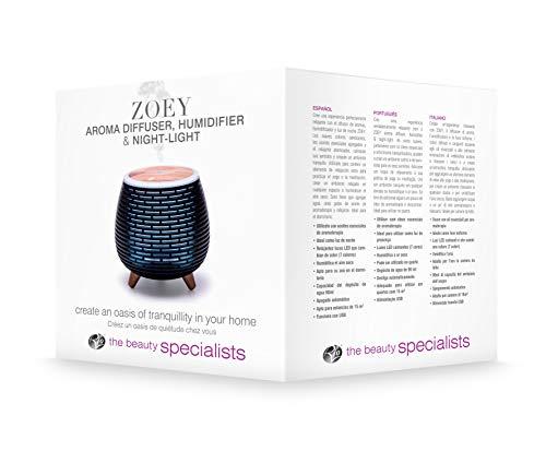 Rio Rio Zoey Aroma Diffuser, Humidifier and Night Light