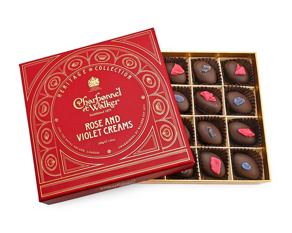 Charbonnel et Walker Rose and Violet Creams 200g