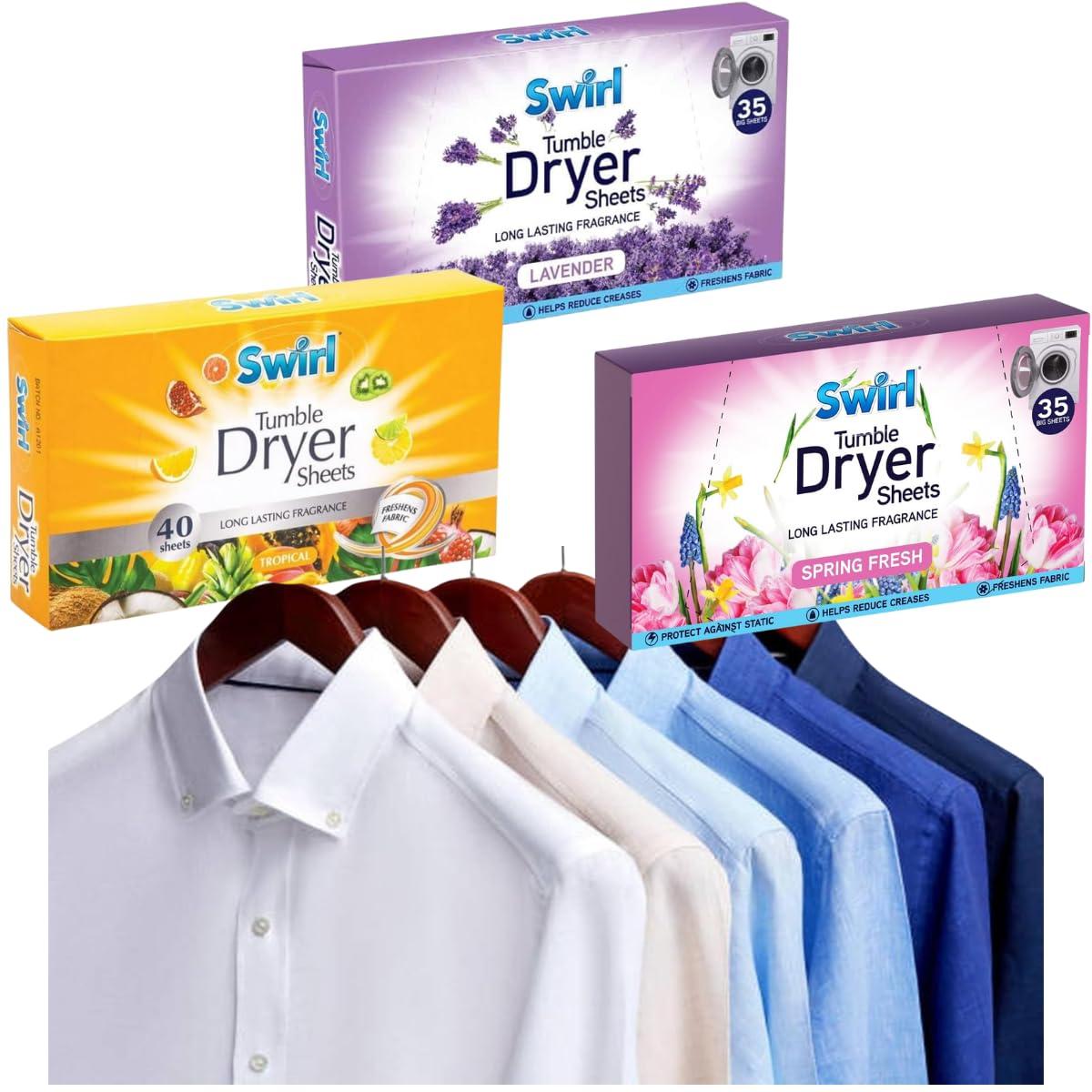 FIND A SPARE FIND A SPARE Dry Cleaning Sheets for Tumble Dryer Sheet Cleaners Fast Cleaning Dry Clean Clothes (1x Pack of 6)
