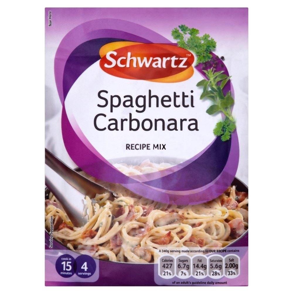 Schwartz Schwartz Spaghetti Carbonara Recipe Mix (32g) - Pack of 2