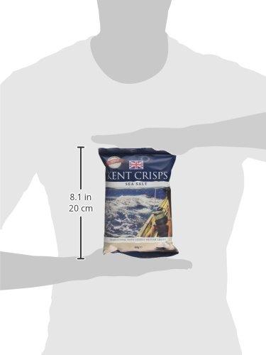 Kent Crisps Limited Kent Crisps Sea Salt 40 g (Pack of 20)