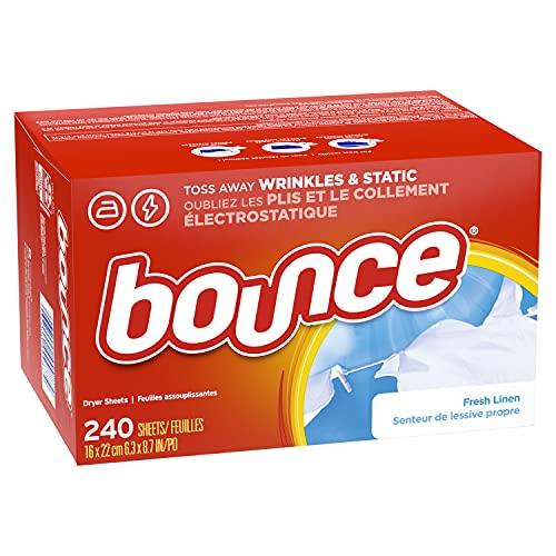 Bounce Outdoor Fresh Dryer Sheets And Fabric Softener 240 Count