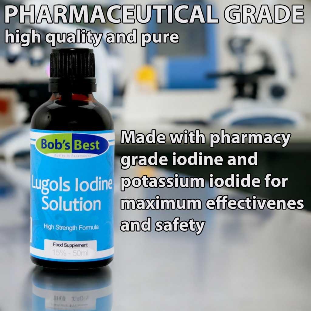 Bob's Best Lugol's Iodine Solution - 3% - 50ml
