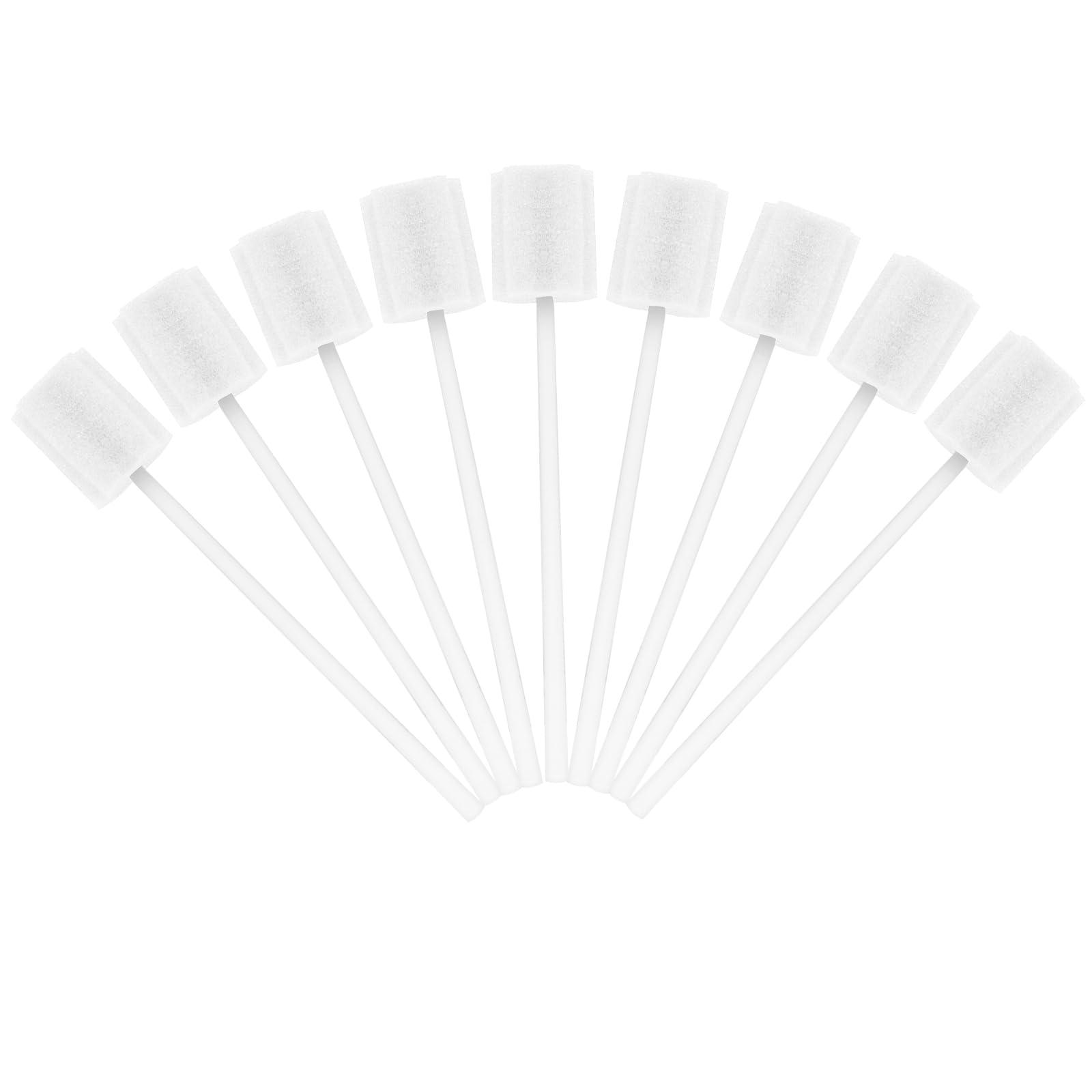 ACWOO ACWOO Oral Care Sponge Swab, 100PCS Disposable Mouth Swab, Mouth Cleaning Swabs Sponge, Mouth Care Swab Sponge Stick, Tooth Mouth Cleaning Oral Care Tool Kit