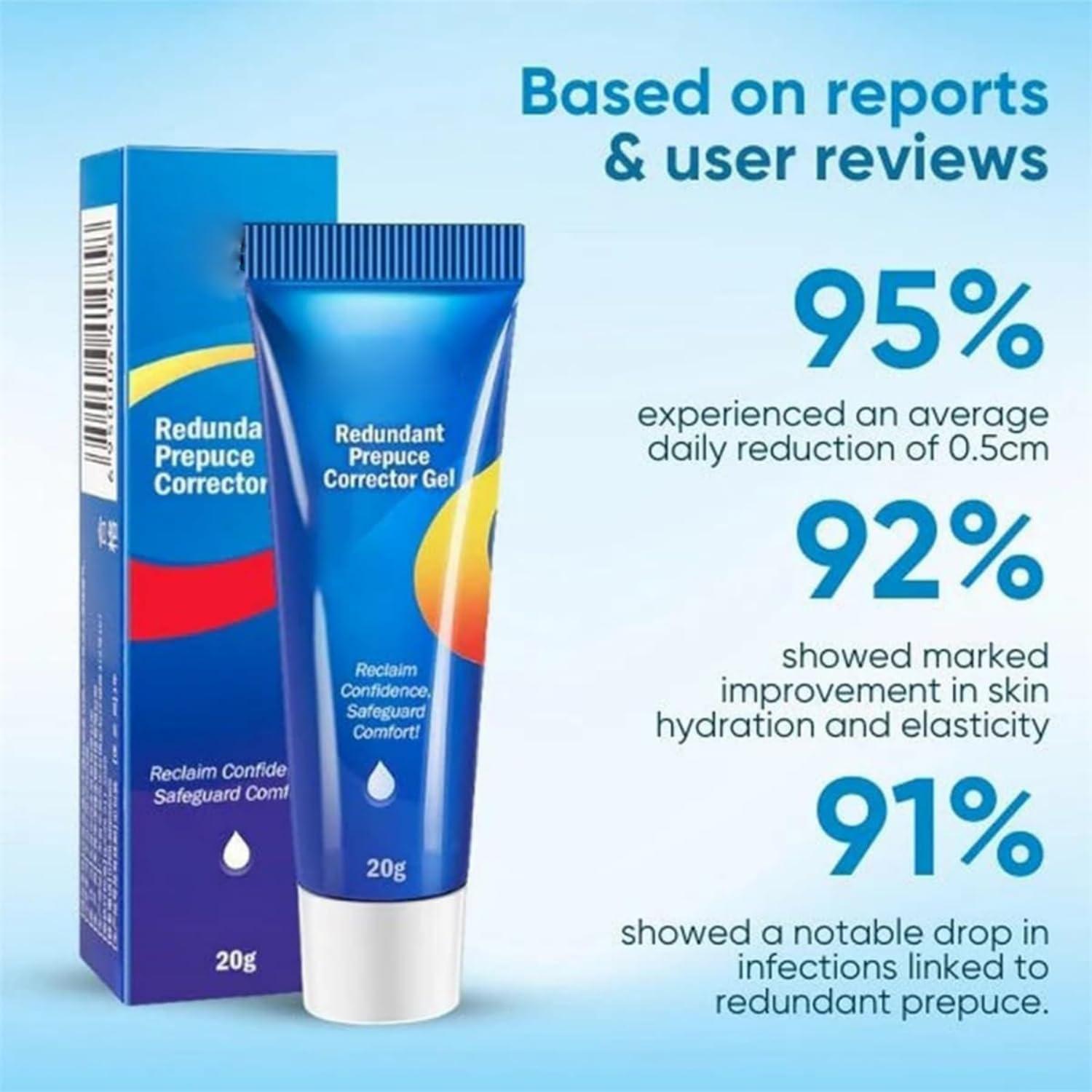 Endyniner BruteCo Redundant Prepuce Corrector Gel, Natural Ingredients Phimosis Foreskin Correction Gel, Correction Gel for Excessive Foreskin, Fast and Gentle Action, Effective Relief (1pcs)