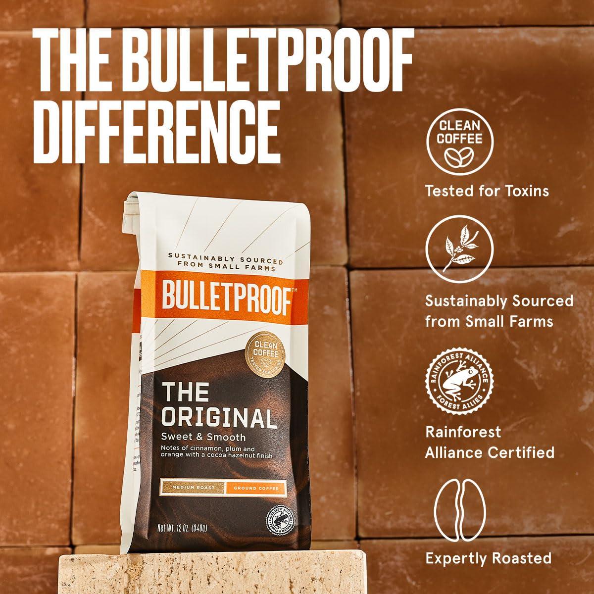 Bulletproof Bullet Proof Ground Upgraded Coffee, 340 g