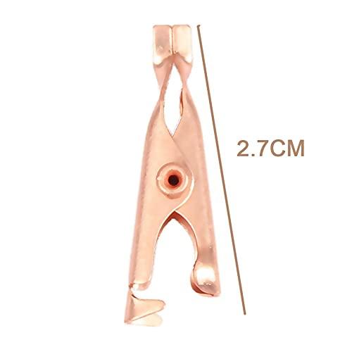 Dawafit Dawafit 1 Box/12Pcs Copper Skin Tag Remover Clips Wart Tag Extractor Copper Tag Out Skin Tag Removal Tool