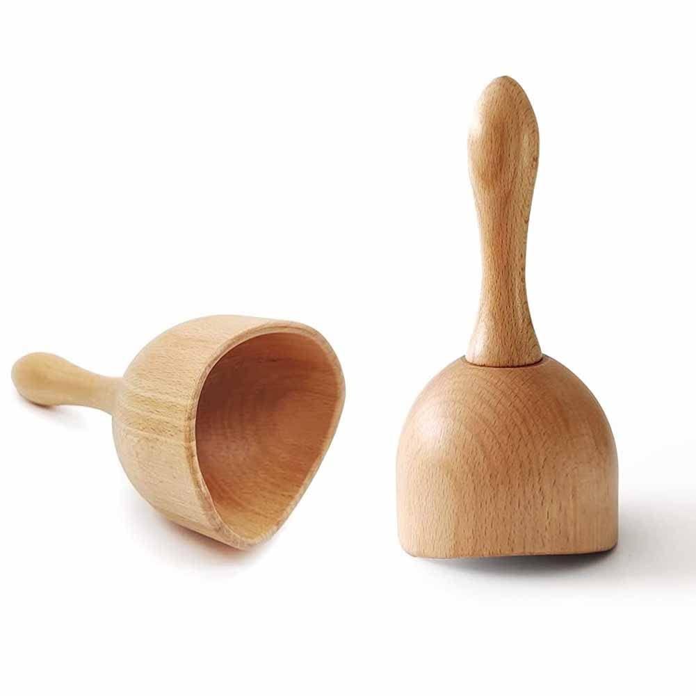 Yumin YUMIN Wood Cupping Therapy Massage Tools Cup,Lymphatic Drainage Massager Tools for Wood Therapy Body Anti-Cellulite Cup