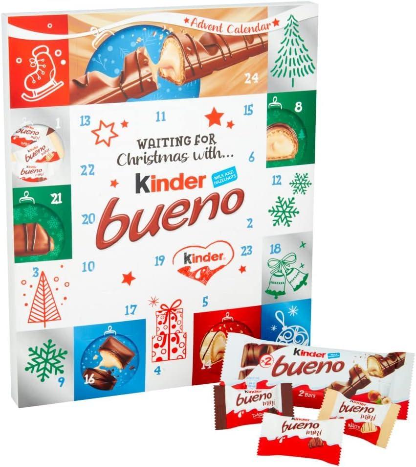 Experts Supplies Kinder Bueno Chocolate Advent Calendar 167g, For Christmas & Thanksgiving by Experts Supplies