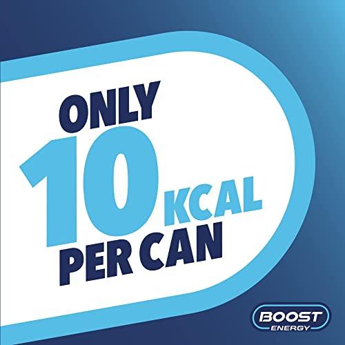Boost Boost Energy Drink Sugar Free Original - 24 Pack Drinks with Caffeine, Taurine and Vitamin B | Carbonated Energy Drinks | Gluten Free Vegan Low Calorie Zero Sugar Fizzy Drinks | 24x250ml