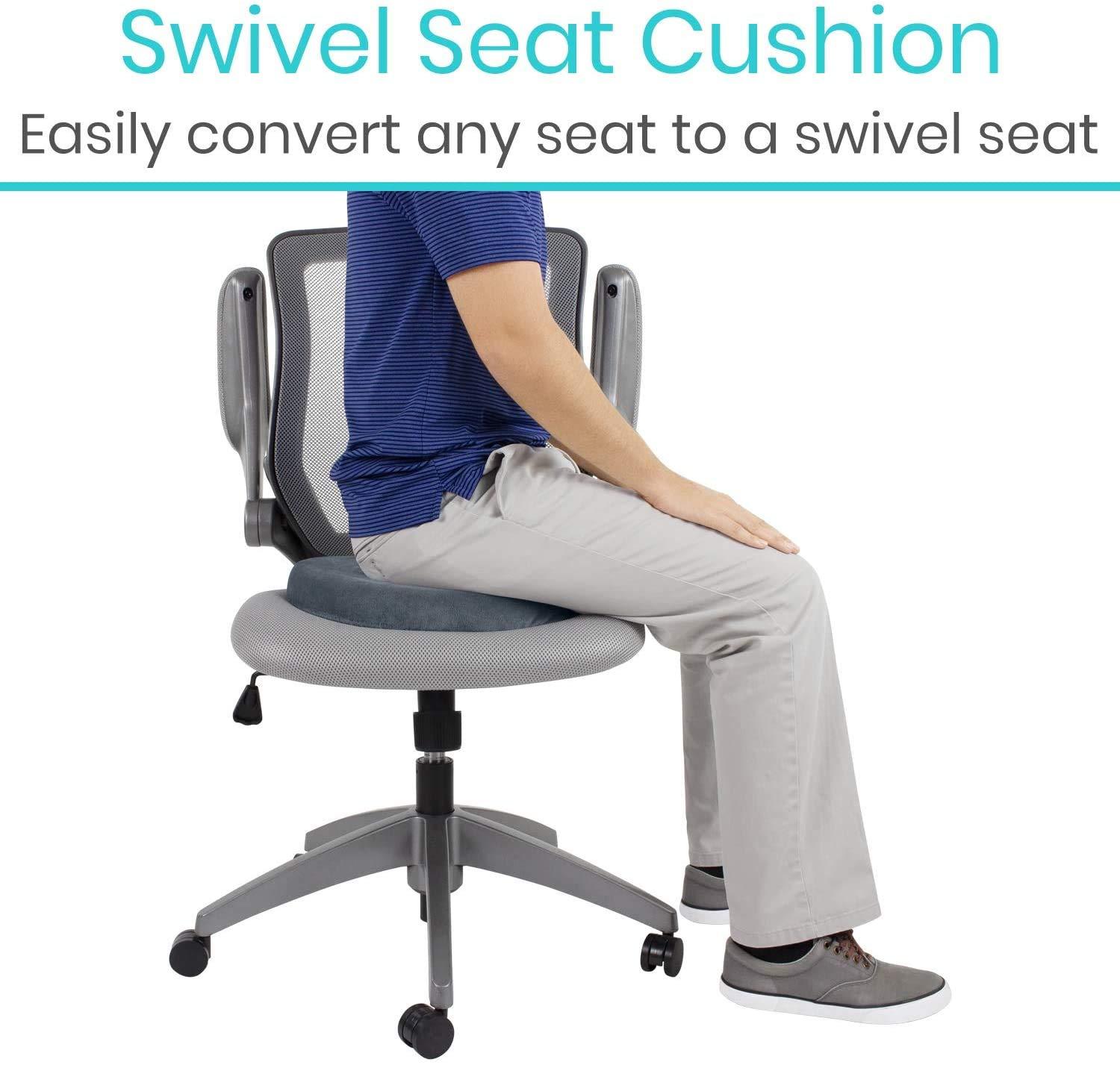 SUNSHOP Rotating Car Seat Swivel Cushion Mobility Aid Car Seat Cushion | 360 Rotating Cushion | Swivel Car Pad | Cover Disability Seat Aid