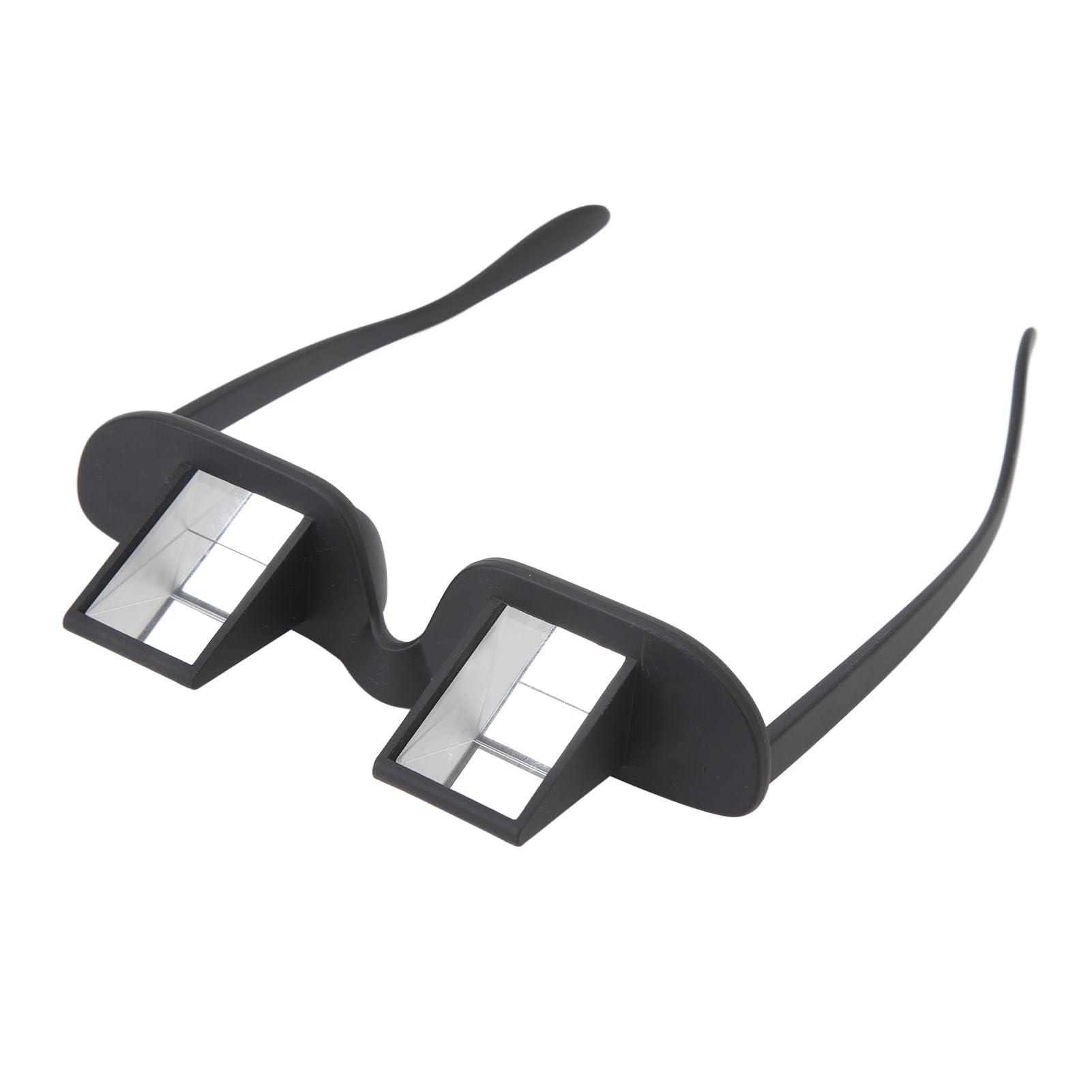 Yctze 90 Degree Prism Glasses for Laying Down Reading Watching TV Great for Preventing Neck Cramps or Eye Strain. Clear Imaging, True Picture Quality and Long Lasting Comfort. Suitable