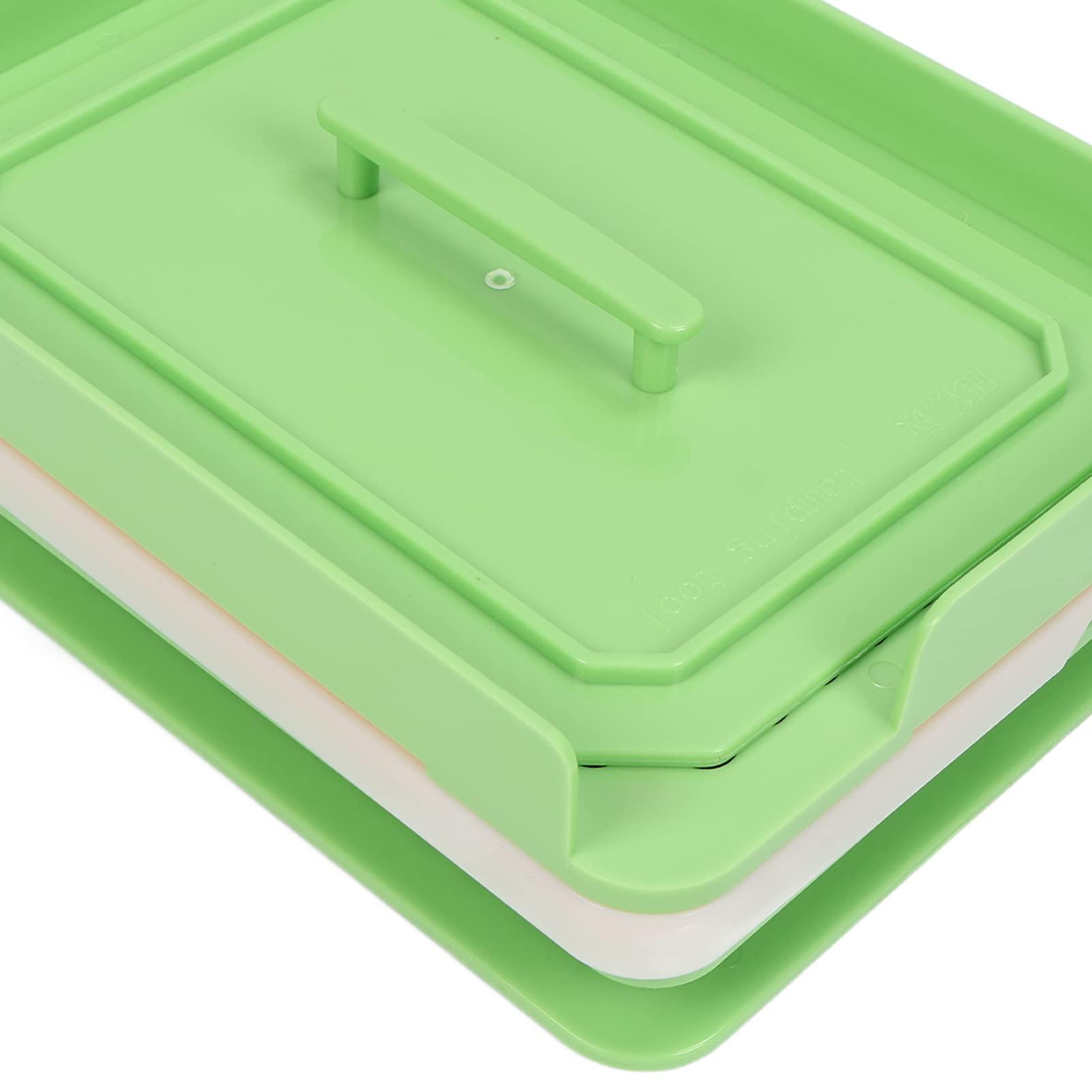 YUYTE 200 Holes #0 Capsule Filling Plate, Semi-Automatic Powder Filler ABS Version of Capsule Filling Machine Counter Organizer Stand