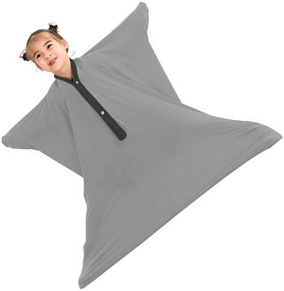 KHSANIG KHSANIG Dynamic Movement Sensory Sock Body Sock, For Autistic & Sensory Processing Disorders, Updated Version (Color : Grau, Size : M)