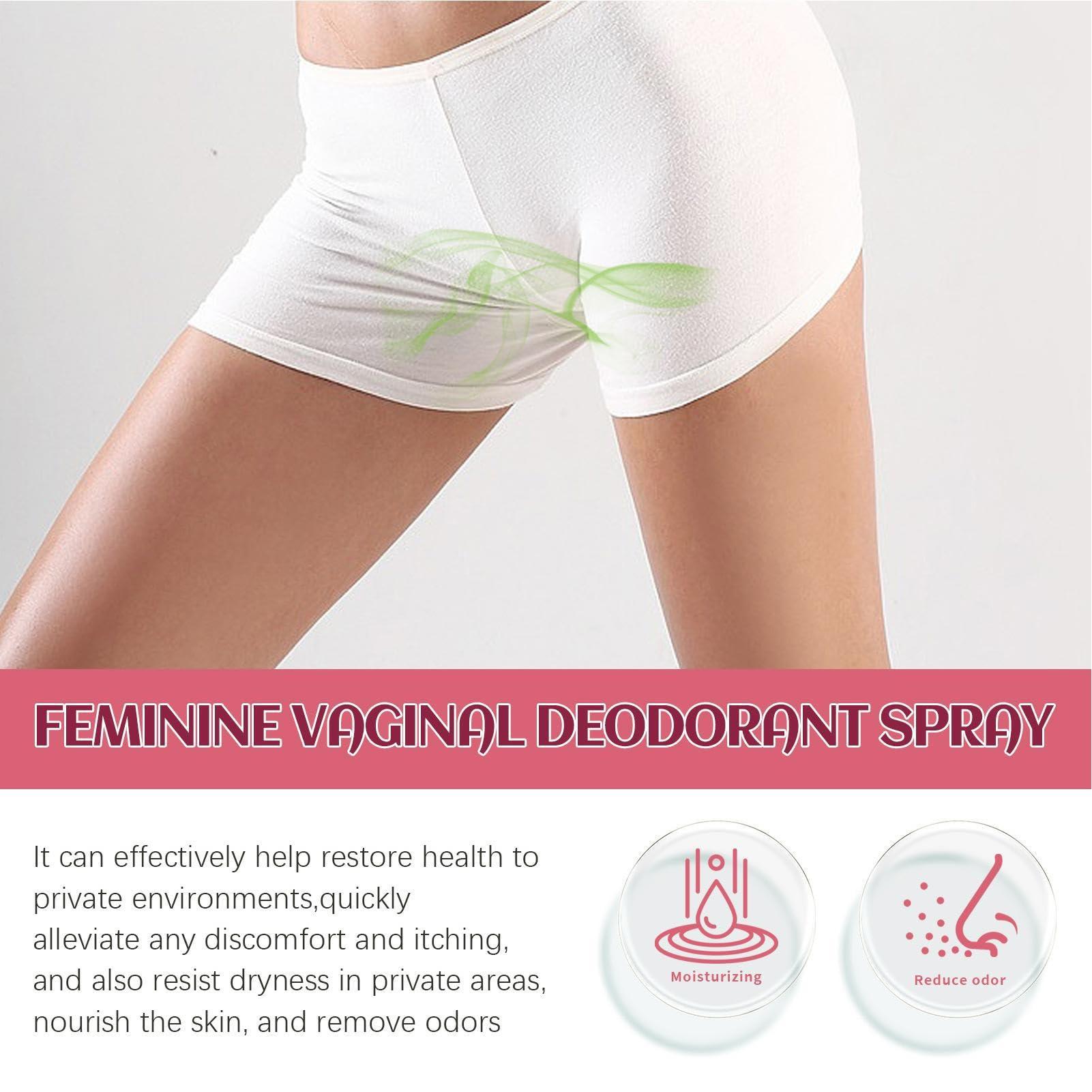LINGJIONG Feminine Hygiene Spray, Private Parts Spray Feminine Hygiene Products, Intimate Parts Vaginal Care Spray, Intimate Spray, Feminine Spray For Odor Protection, 0.7 Ounce