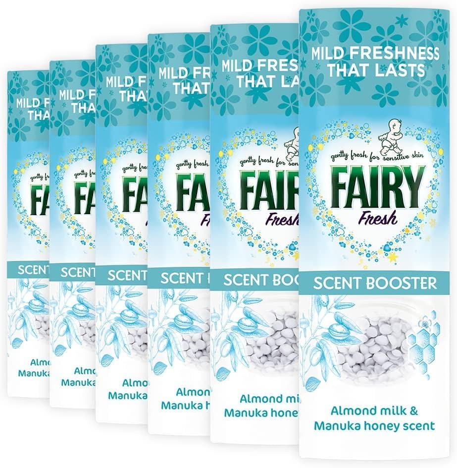 Fairy Non Bio Fairy in-Wash Scent Booster 245 g x 6, Fresh, Mild Freshness That Lasts