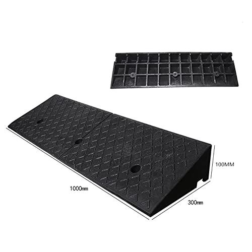 FreshCart Basics Threshold door step ramp, Exterior Doors Kerb Skateboard Motorcycle Bicycle Squat Ramp, suitable for wheelchairs and scooters