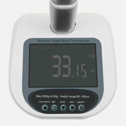 HACSYP Medical Office Scale - Height Weight Measuring Scale, Professional Physician Weight Scale, for Office, Home, Gym