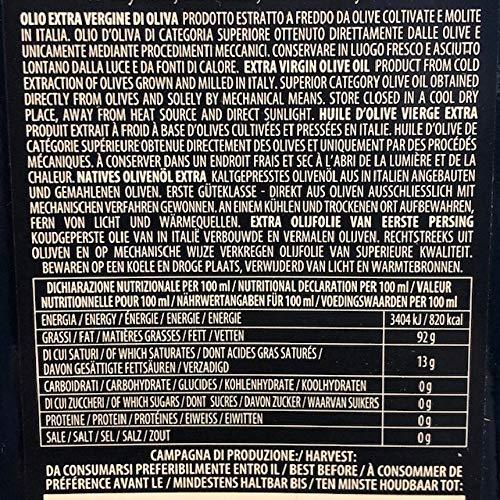 Manfredi Barbera Gift Box Extra Virgin Olive Oil \"I TRE Lorenzo\" Barbera 500 ml x 3