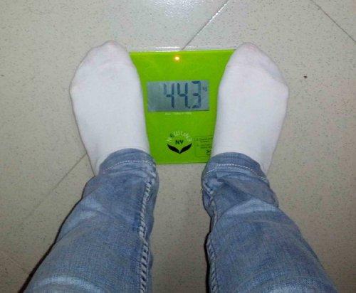 Newline NY NewlineNY Lightest Step On Super Mini Travel Bathroom Scale, SBB0638SM-GN Green