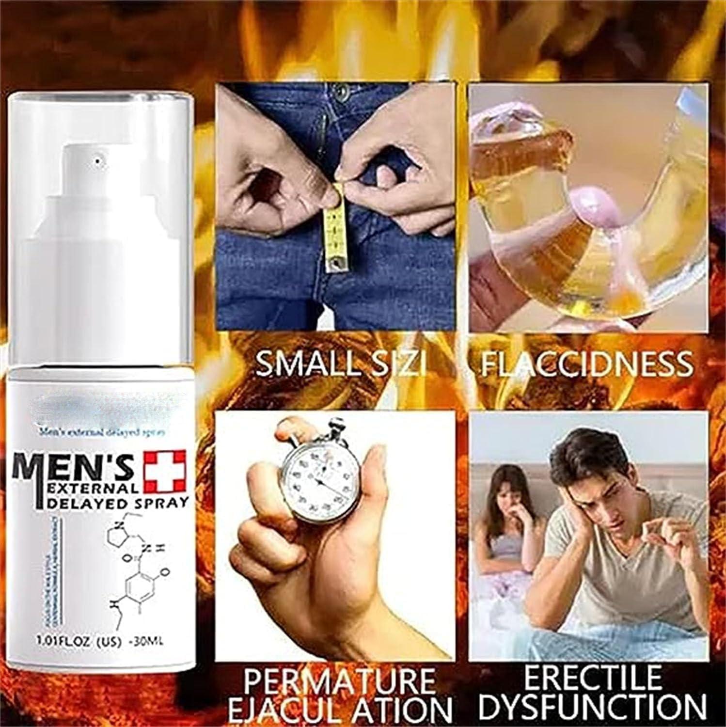 Eunmsi JJLBRO Men's Long Lasting Delay Stronger Spray,JJLBRO Men's Spray Long Lasting Delay,JJLBRO Men's Energy Strength Spray, Delay Spray for Men, All Night Enhancer Spray (1pcs)