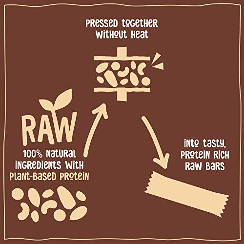 Nakd Nakd Cocoa Hazelnut Protein Bar - Vegan - Gluten Free - Healthy Snack, 45g (Pack of 36 bars)