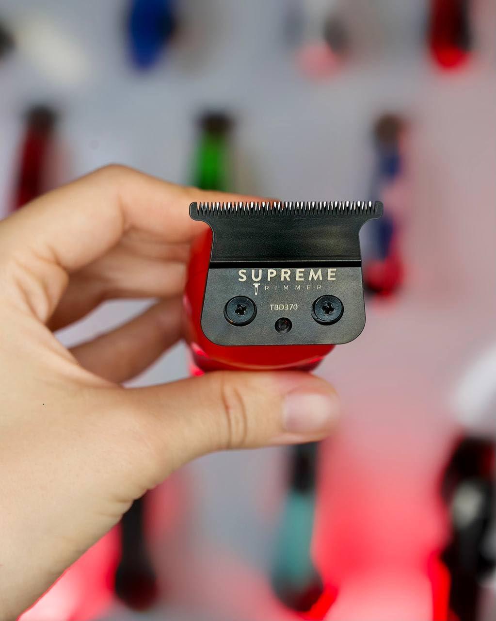 Supreme Trimmer Supreme Trimmer Vader Trimmer ST3778 | Barber Liner Mens Beard Trimmer (210 Min Run Time) DLC T Blade Cordless Hair Clippers | Black