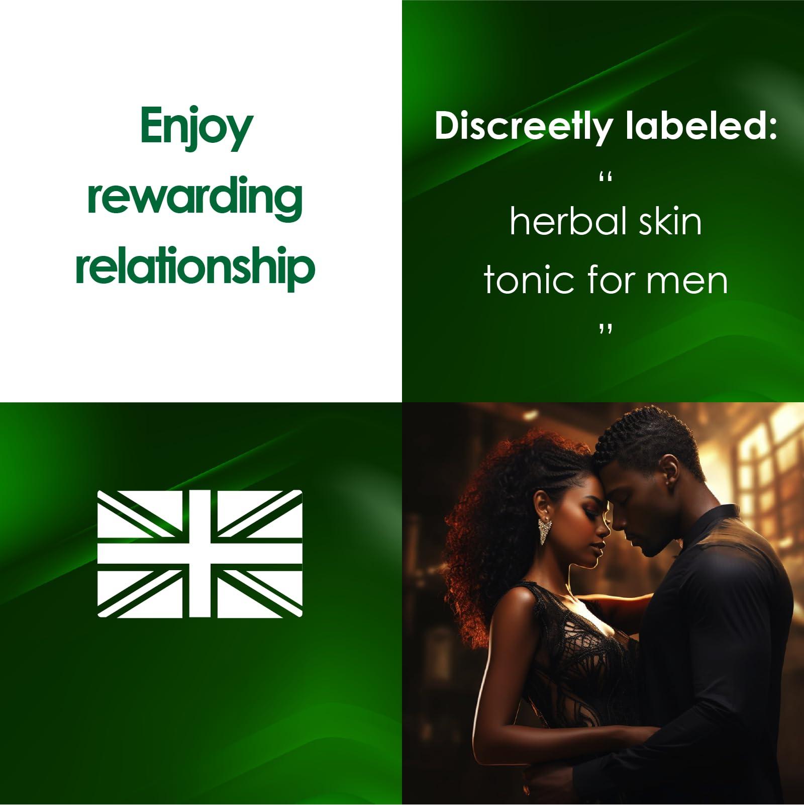 Alpha-Herb Alpha-Herb No-Numbing & Natural Delay Spray Drops to Last Longer | Climax Control | 30+ Uses per Bottle