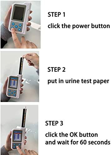 FreshCart Basics Digital Urine Analyzer for Home, 11 Routine Analysis Testing Instruments with PH Test Strips - Hospitals and Clinics Quality Testing at Home