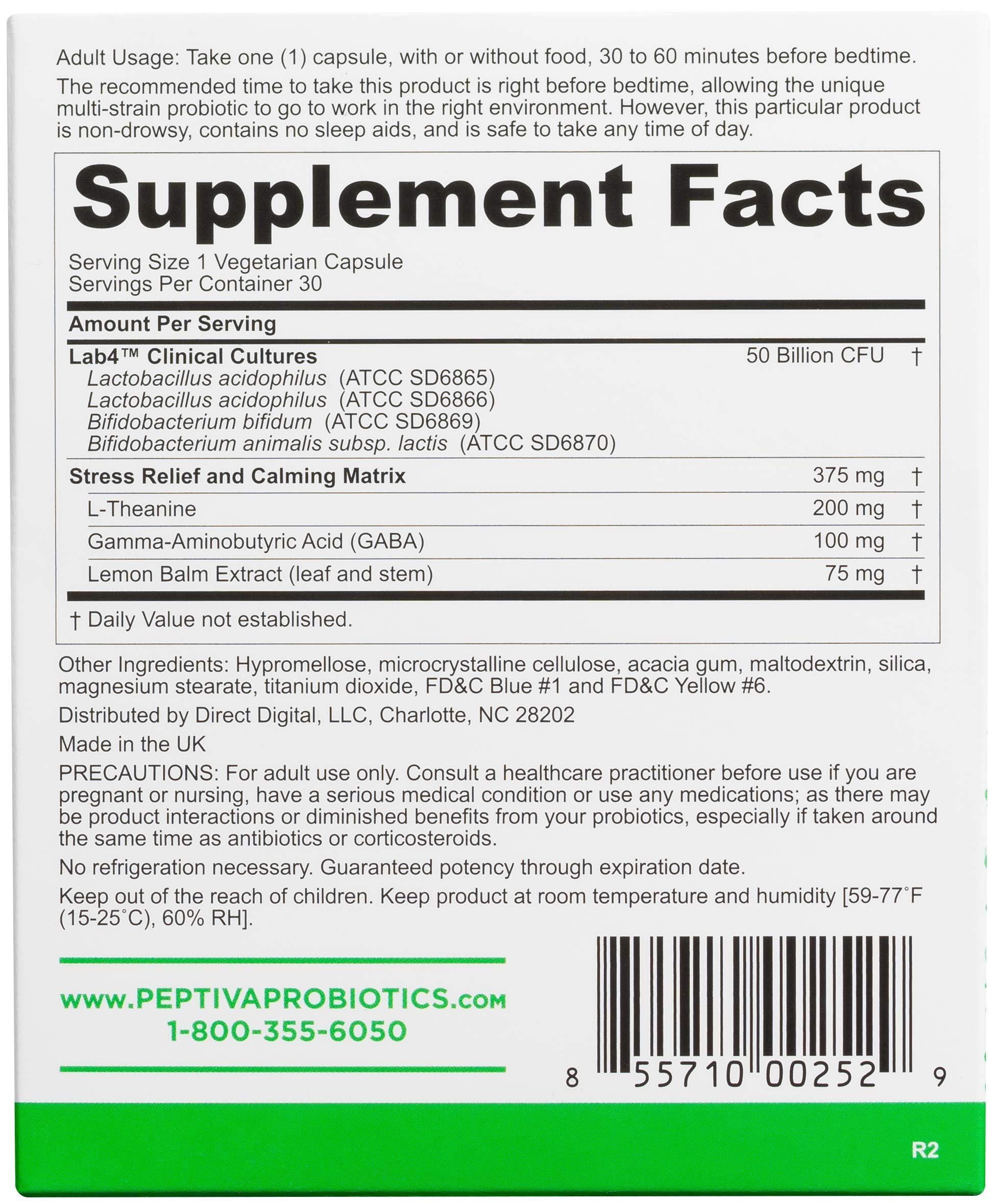 Peptiva Peptiva Advanced 50 Billion CFU Probiotic - Digestive Relief - Clinically Validated, Premium Probiotic