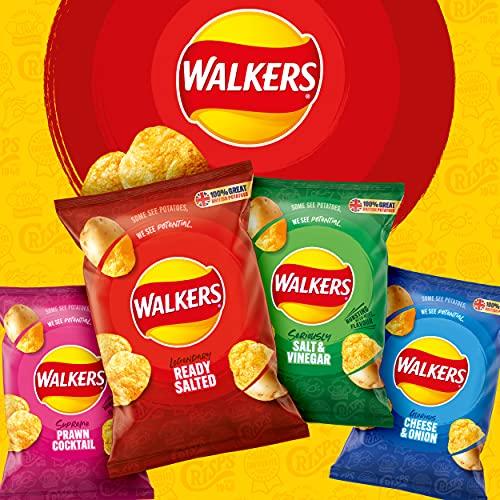 Walkers Walkers Cheese and Onion, 32.5 g (Pack of 48)