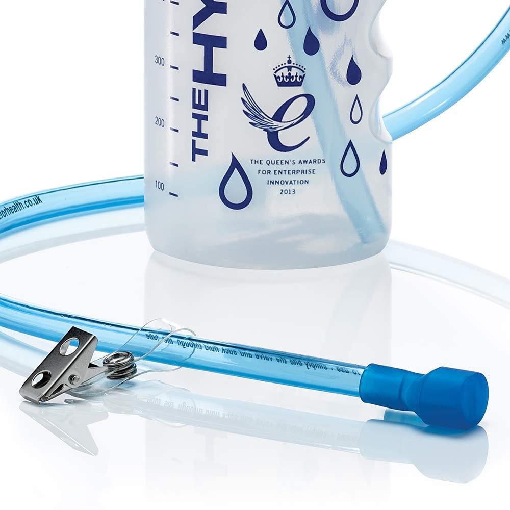 NRS Healthcare Hydrate For Health The Hydrant 1 L Drinking Bottle with Tube, Latex free (Eligible for VAT Relief in The UK)
