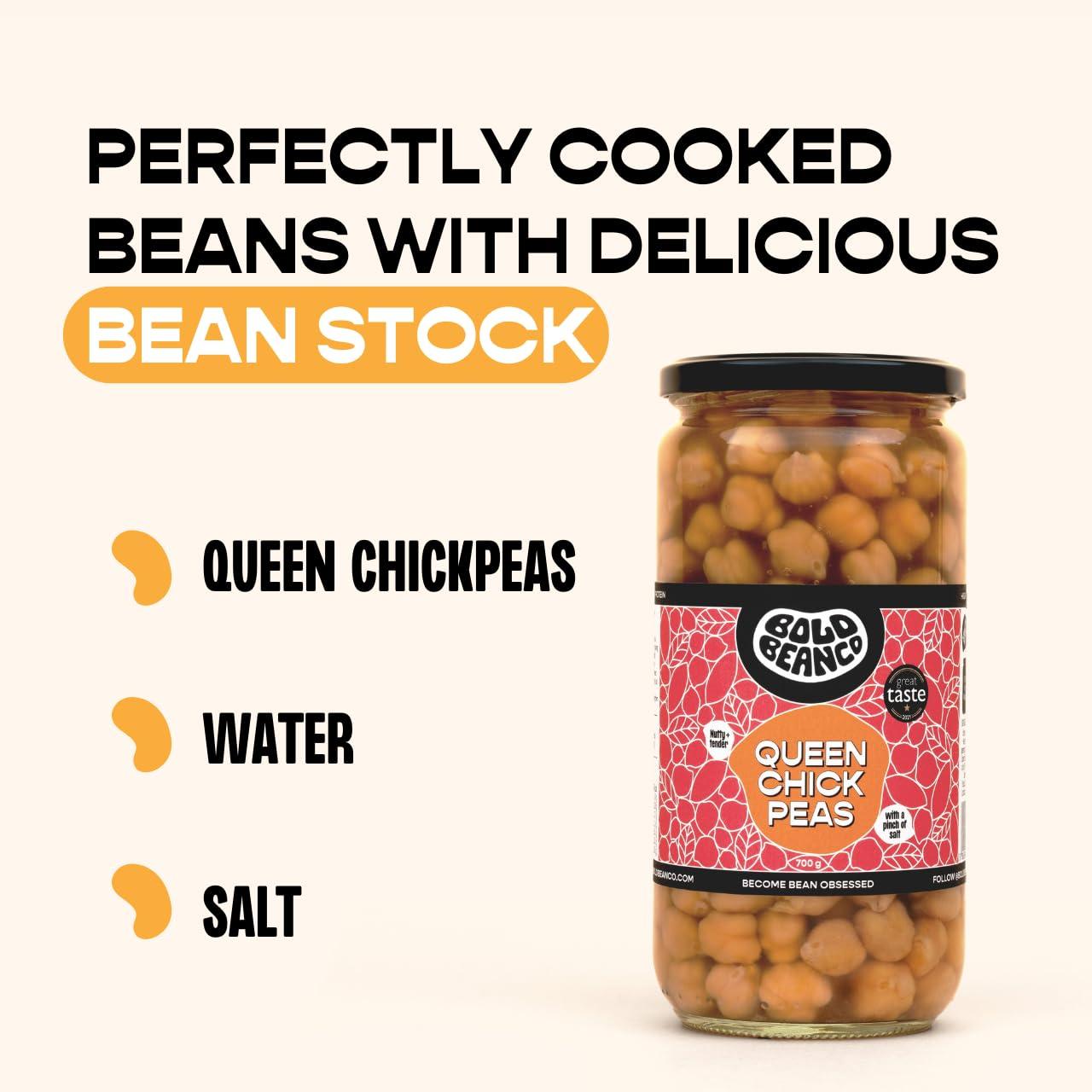 Bold Bean Co Bold Bean Co Queen Chickpeas, 700 g