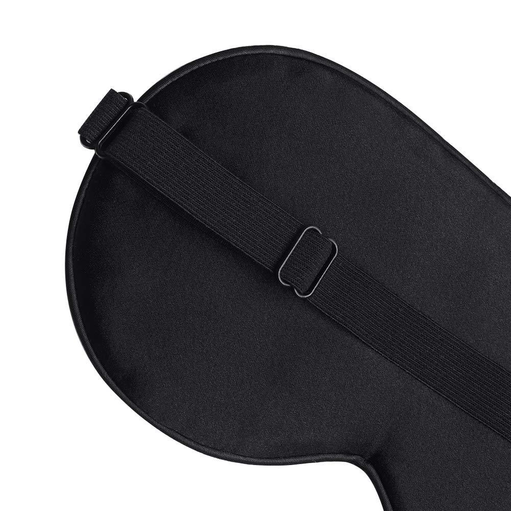 TTKLYN Allwaii Silk Sleeping Eye Mask (Black)