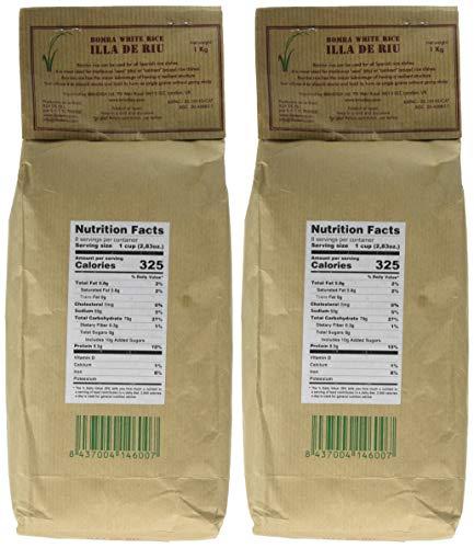 Illa del Riu Illa del Riu Bombay Rice, 1 kg (Pack of 2)