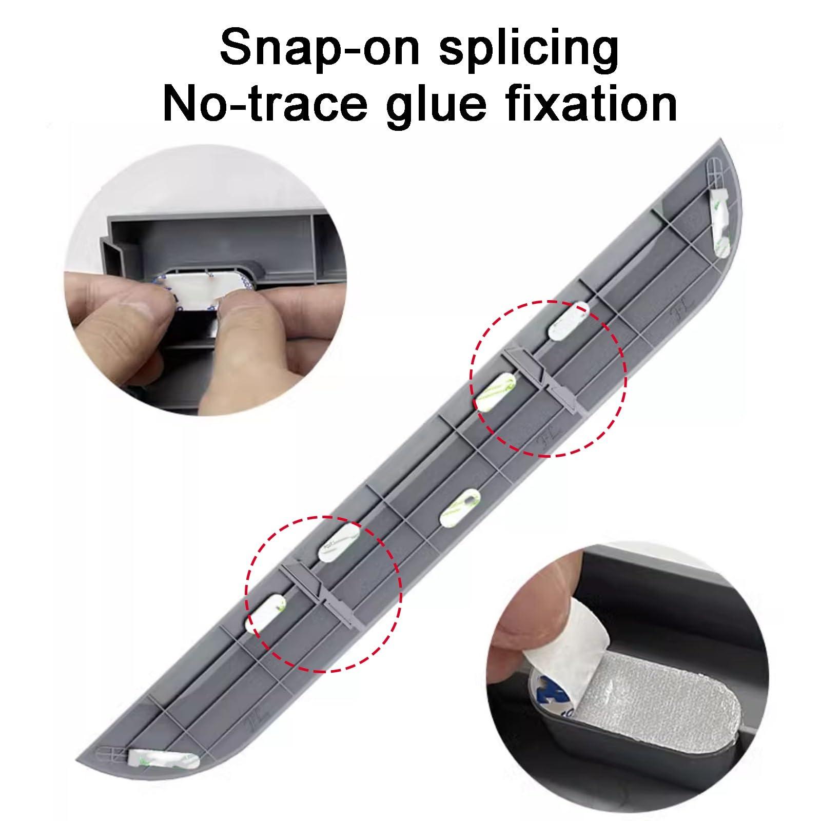 YLLSMGS YLLSMGS Threshold Ramp Step Ramp Curb Ramp Transitions Self Adhesive Snap-on Wheelchairs Portable Ramps for Indoor Doorways(Yellow,58 * 9 * 2cm)