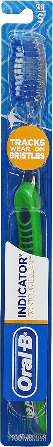 Oral-B Oral-B Oral B Indicator Contour Clean Toothbrush, Soft, Number 40 Toothbrush, Pack of 1