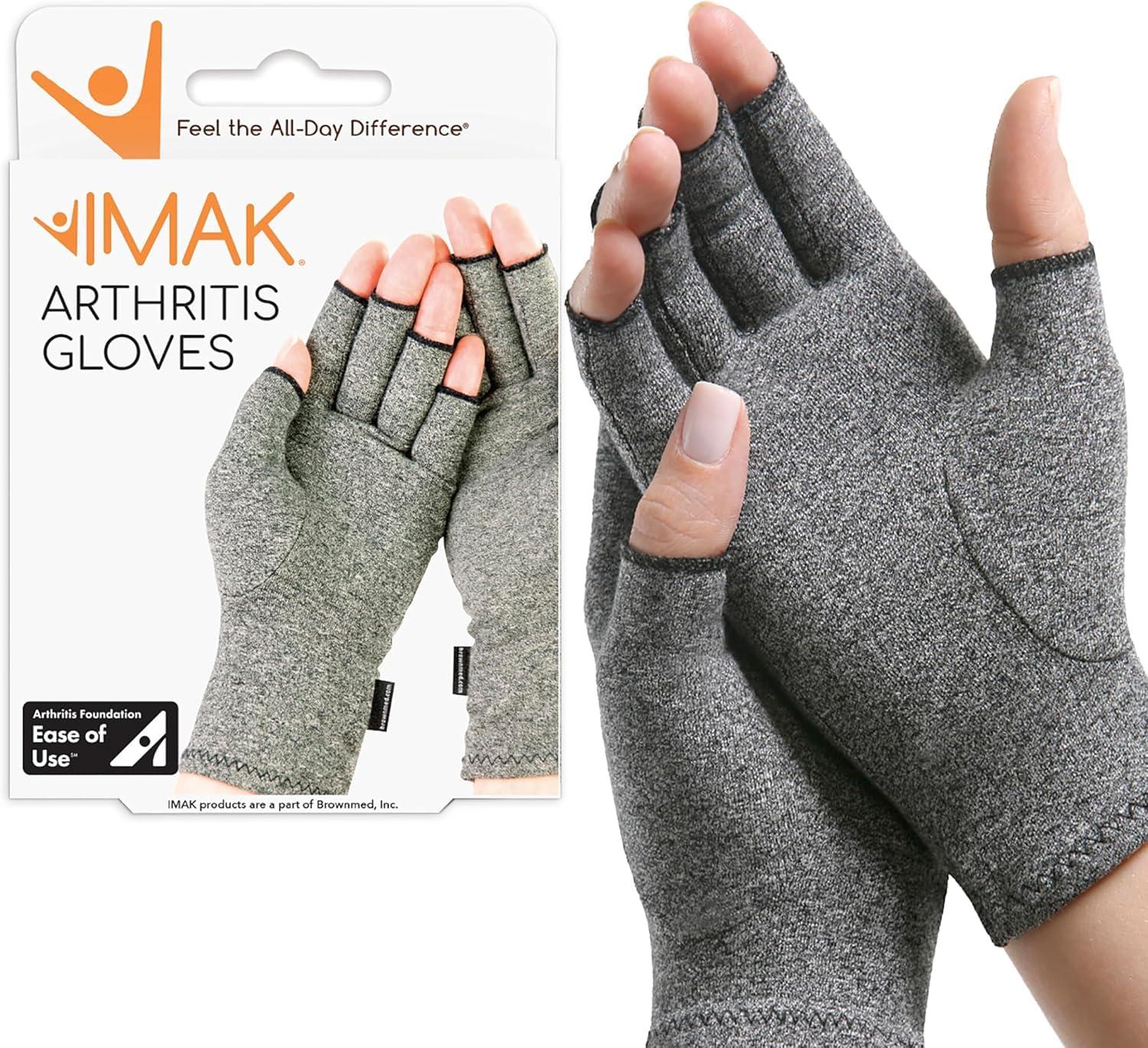 IMAK IMAK Compression Arthritis Gloves (Grey, S)