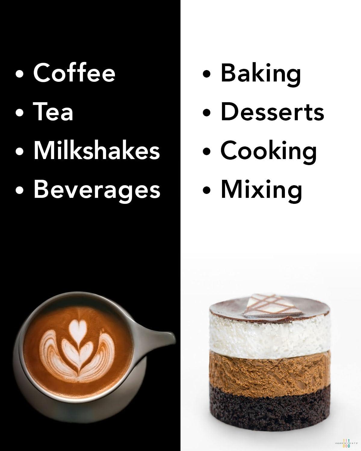 Ingredients Bar Whole Milk Powder 5kg | 100% Pure, No Additives or Emulsifiers | Full Cream Fat (26%) Powdered Dried Milk | UK Product