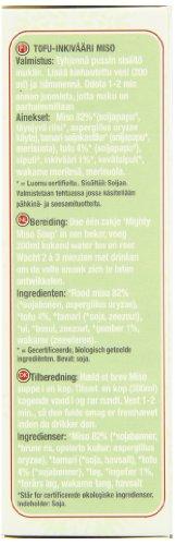 King Soba King Soba Noodle Culture Organic Mighty Miso Soup with Red Tofu and Ginger, 60g