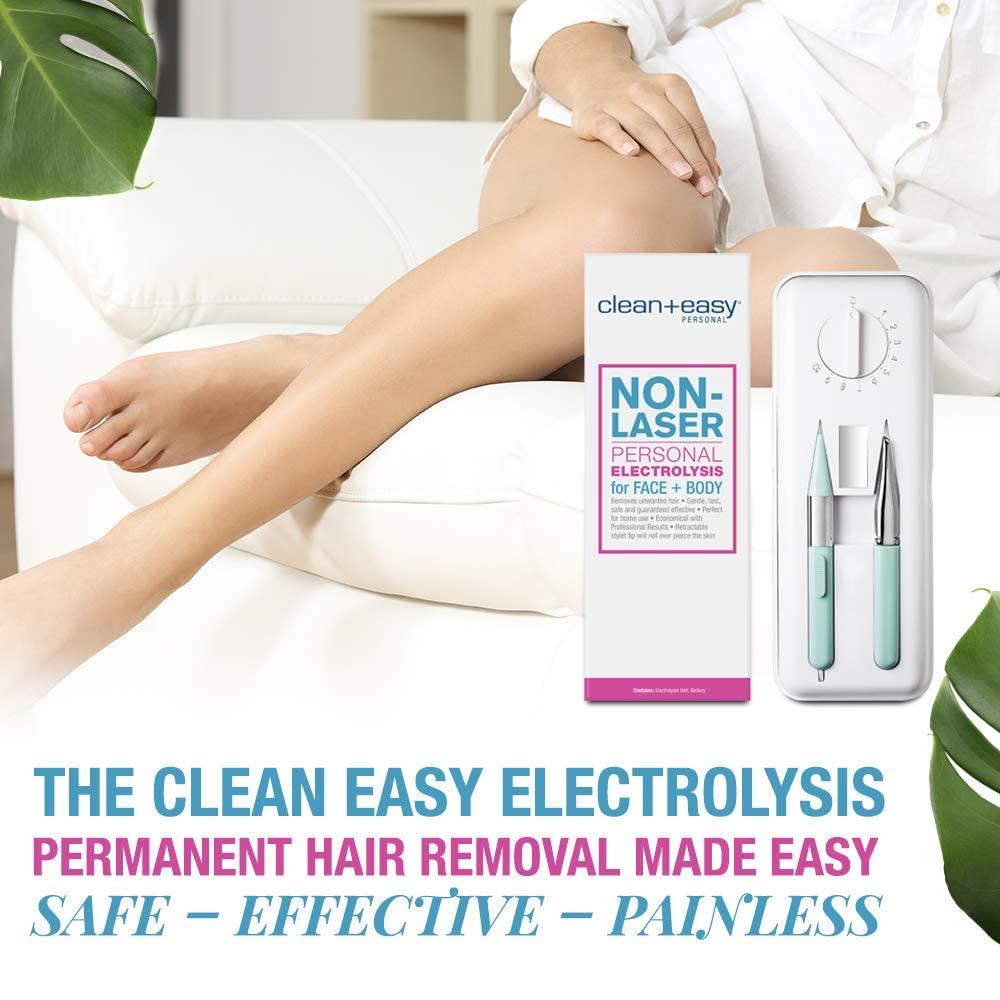 GIGI Clean & Easy Deluxe Home Electrolysis Permanent Hair Removal Kit