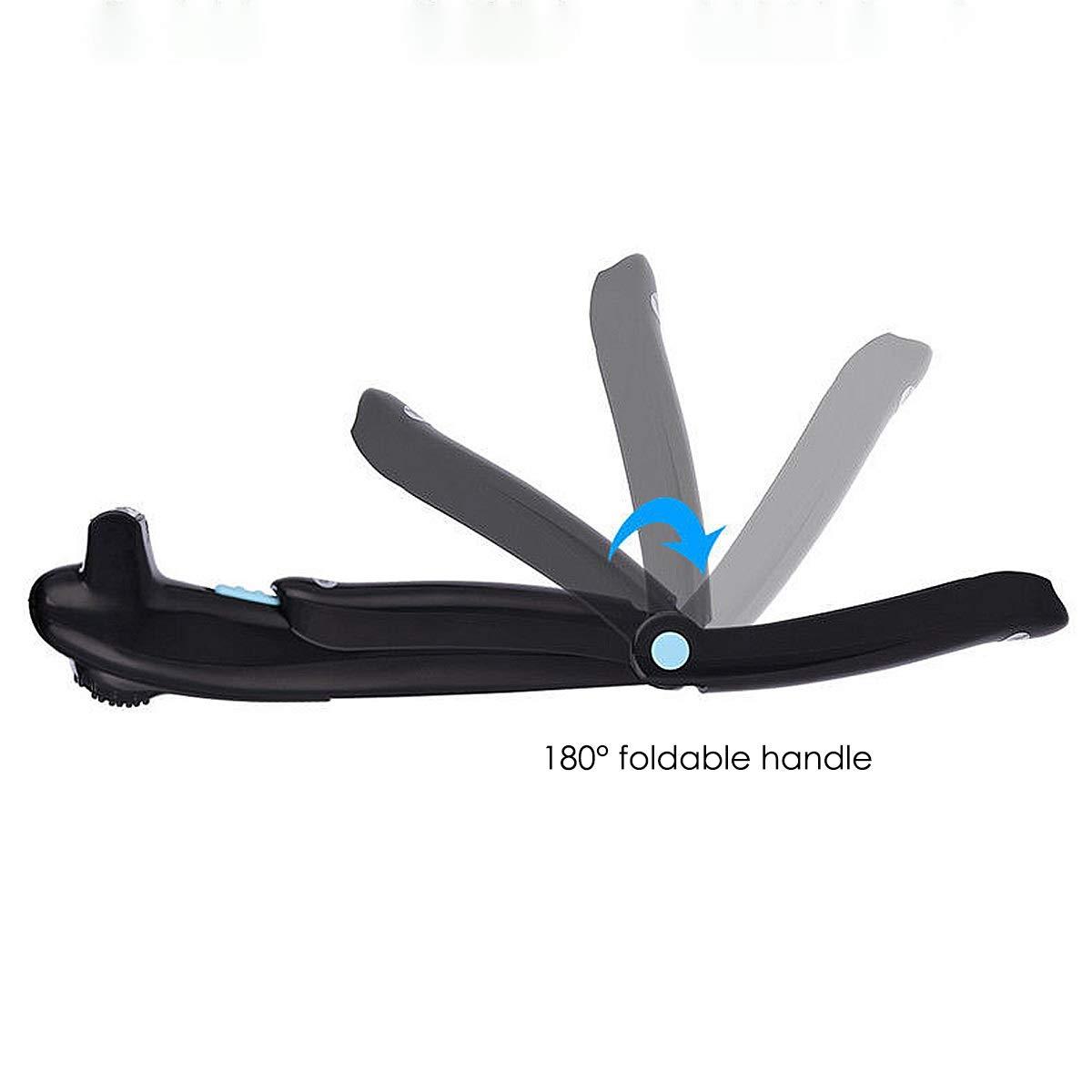 XingYue Direct Men\'s Electric Back & Body Shaver,Large Razor with Adjustable Length Telescopic Handle for Men Back Hair Body Groomer Trimmer Removal. Adjustable Foam Handle