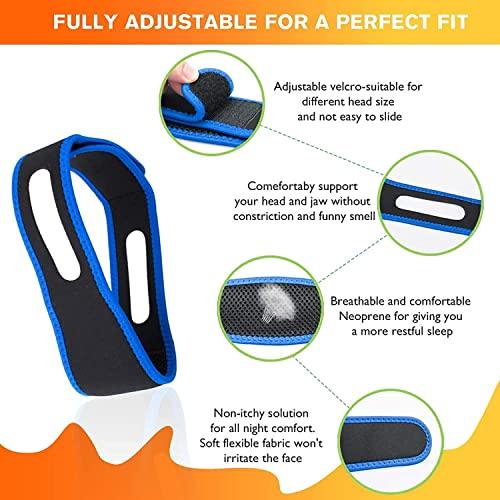 OBODN OBODN Anti My Snoring Snore Solution - Anti Snore Chin Strap For Sleep Mask, Anti Snoring Snore Chin Strap Large, Snore Chin Strap, Snoring Snore Device That Work