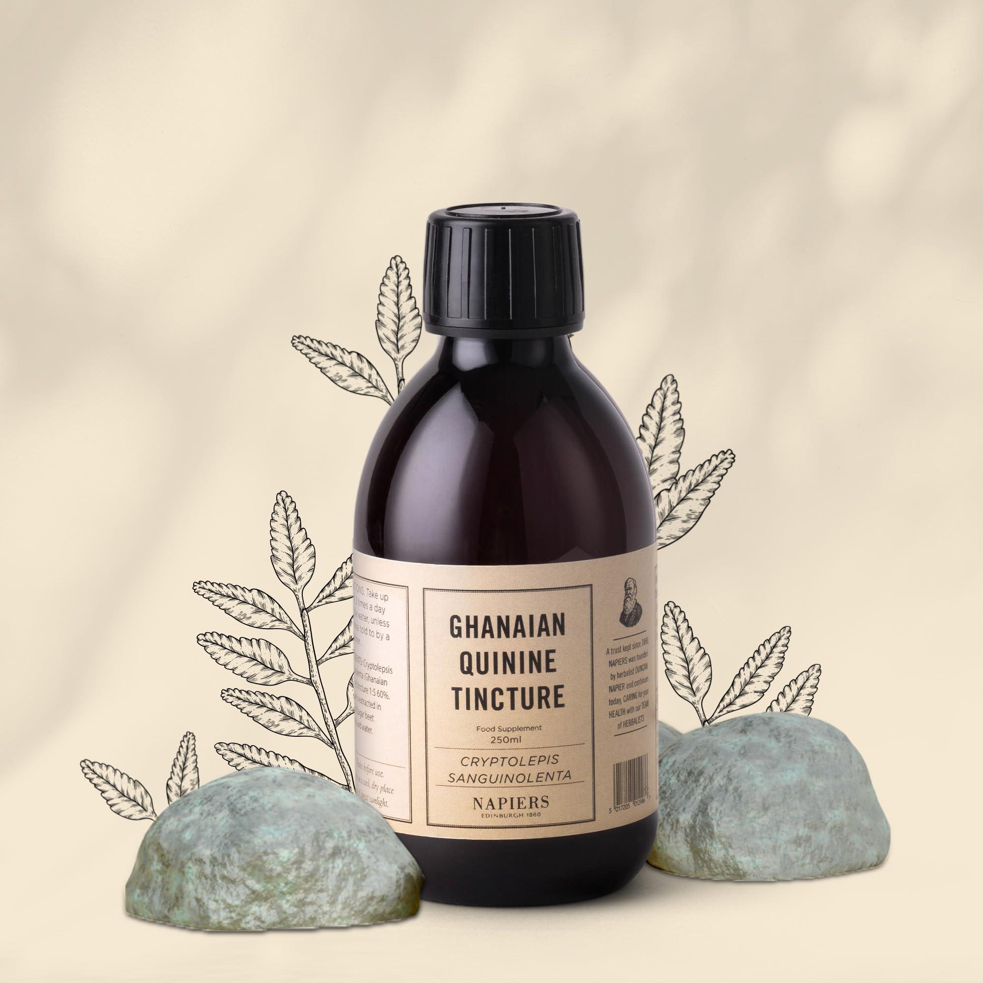Napiers Napiers Ghanaian Quinine Tincture | Cryptolepis Root Tincture | Cryptolepis sanguinolenta - 250ML